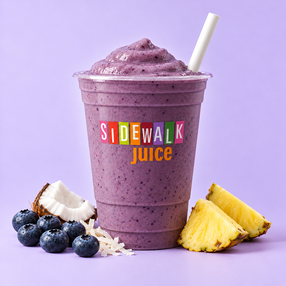 Blueberry Colada smoothie