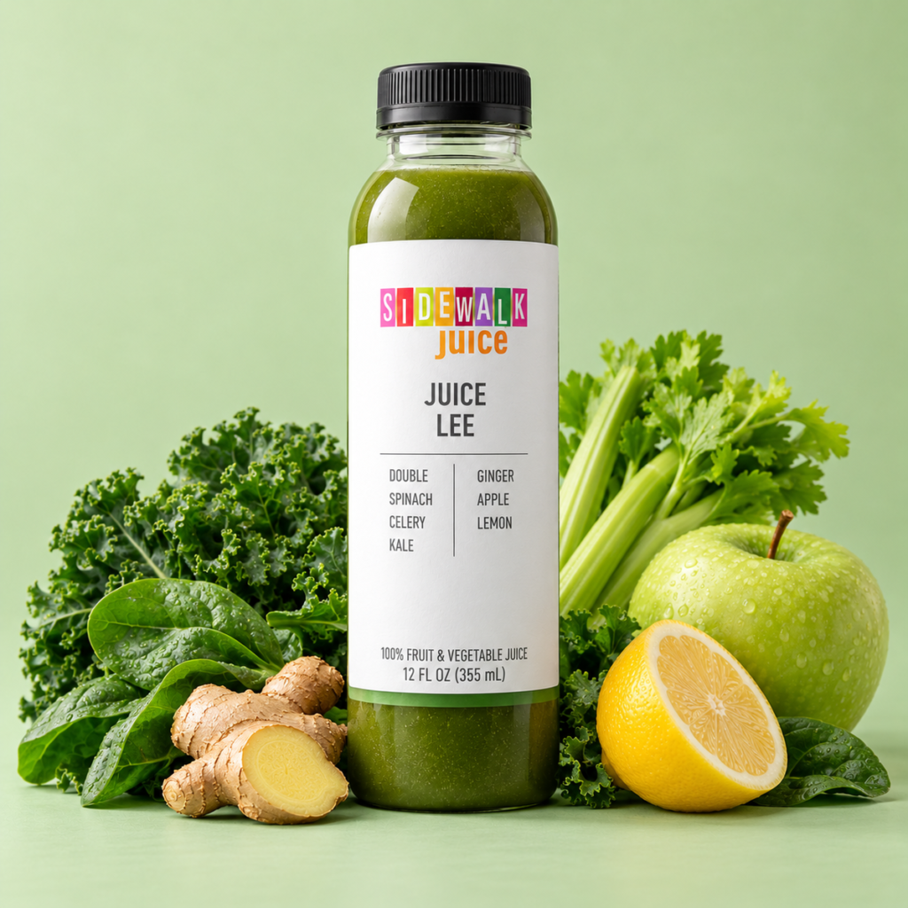 Juice Lee organic bottled juice