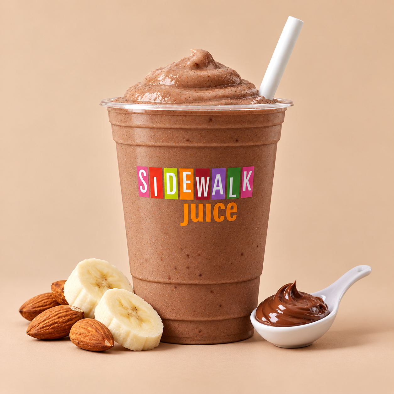 Nutella Almond smoothie