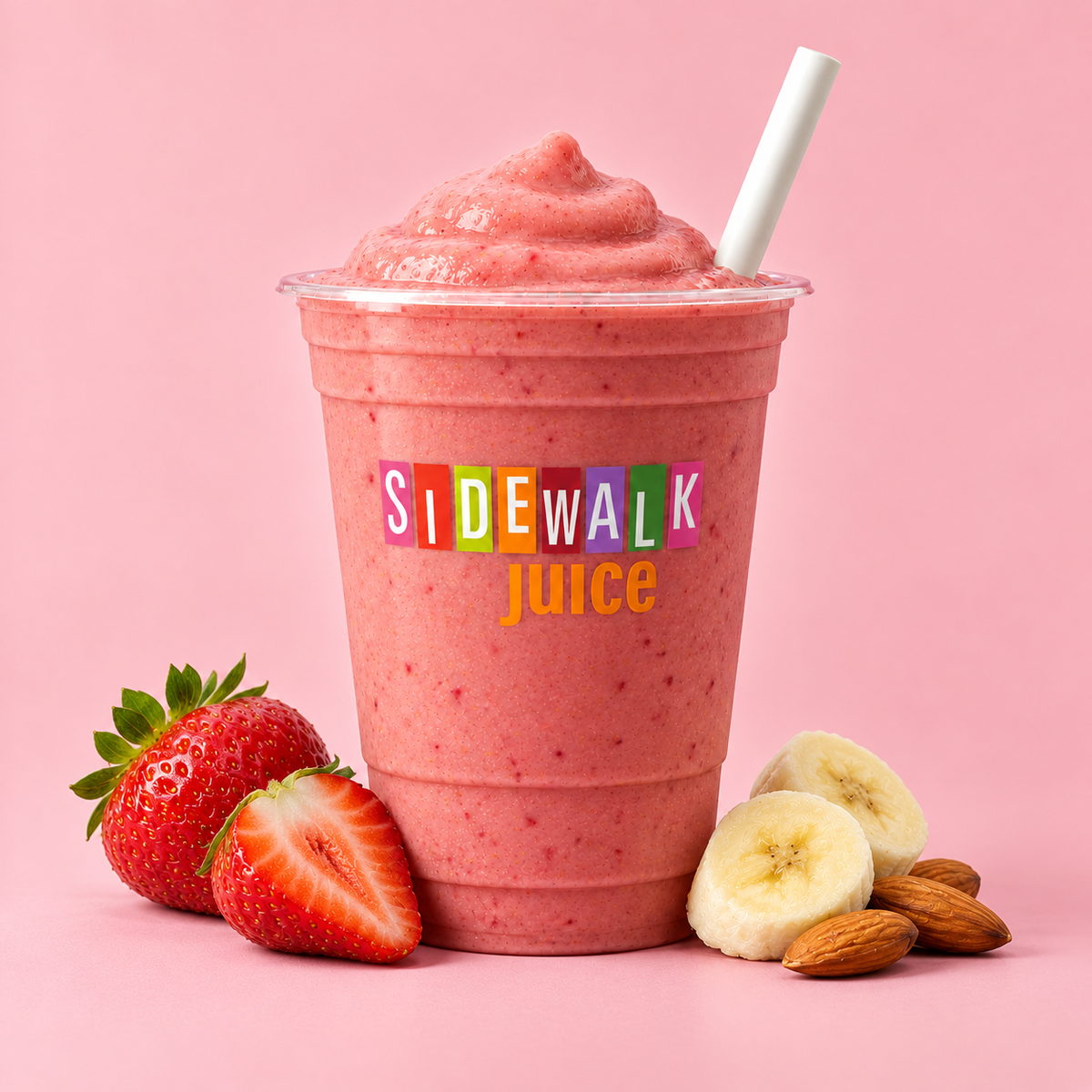 Strawberry Almond smoothie
