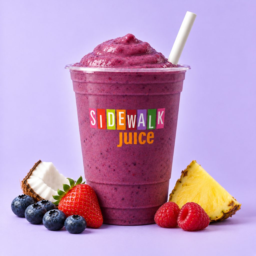 Tropical Valencia smoothie