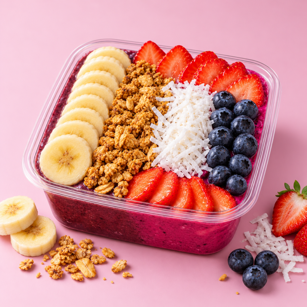 Twister Bowl acai and pitaya bowl
